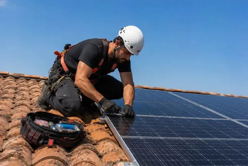 Maintenance et monitoring de panneaux solaires à Saint-Nazaire-d'Aude